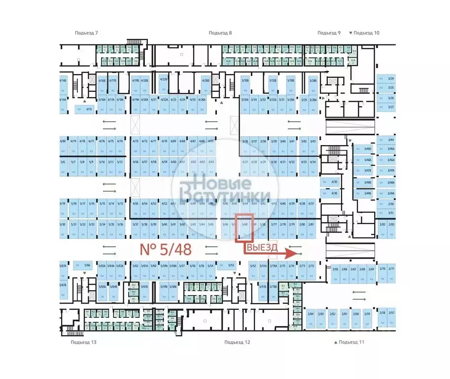 Гараж в Москва Новые Ватутинки жилрайон, Заречный мкр,  (13 м) - Фото 1