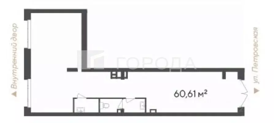 Офис в Новосибирская область, Новосибирск Кедровая ул., 79 (61 м) - Фото 2