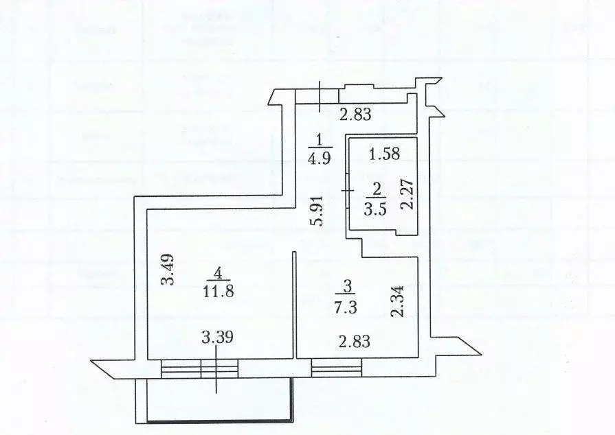 1-к кв. Кемеровская область, Кемерово ул. Тухачевского, 29Б (27.5 м) - Фото 0