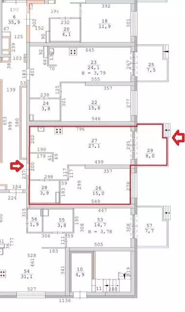 1-комнатная квартира: Екатеринбург, улица Гагарина, 9 (54 м) - Фото 1