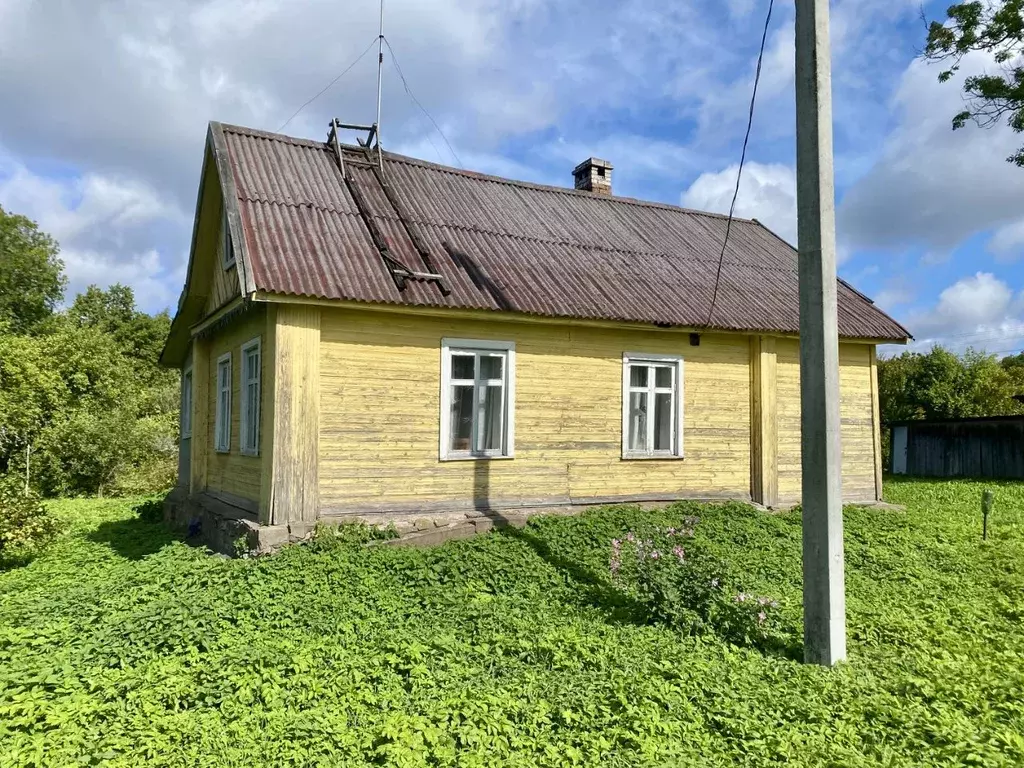 Дом в Псковская область, Гдовский муниципальный округ, д. Заборовье ... - Фото 1