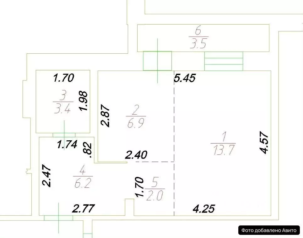 Студия Иркутская область, Иркутск ул. Гоголя, 11 (32.2 м) - Фото 1
