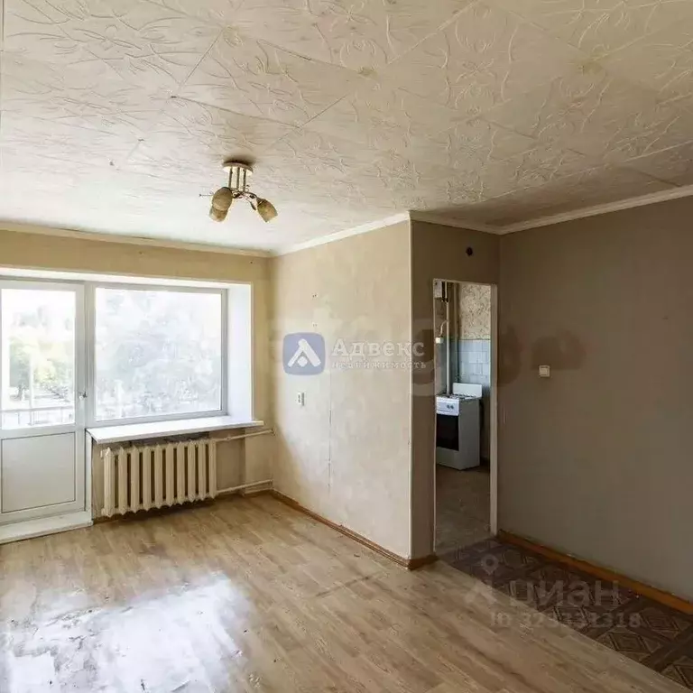 1-к кв. Тюменская область, Тюмень ул. Республики, 146 (28.1 м) - Фото 1