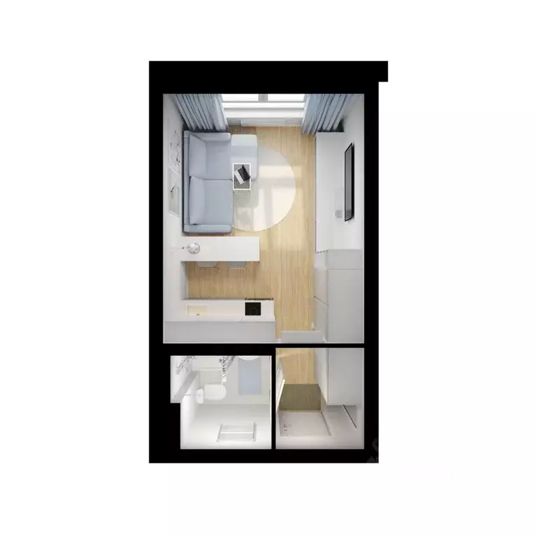 Студия Ярославская область, Ярославль Волга Парк жилой комплекс, 1В ... - Фото 2