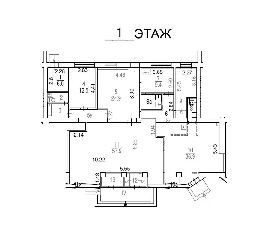 Помещение свободного назначения в Москва Ивантеевская ул., 3К3 (169 м) - Фото 1
