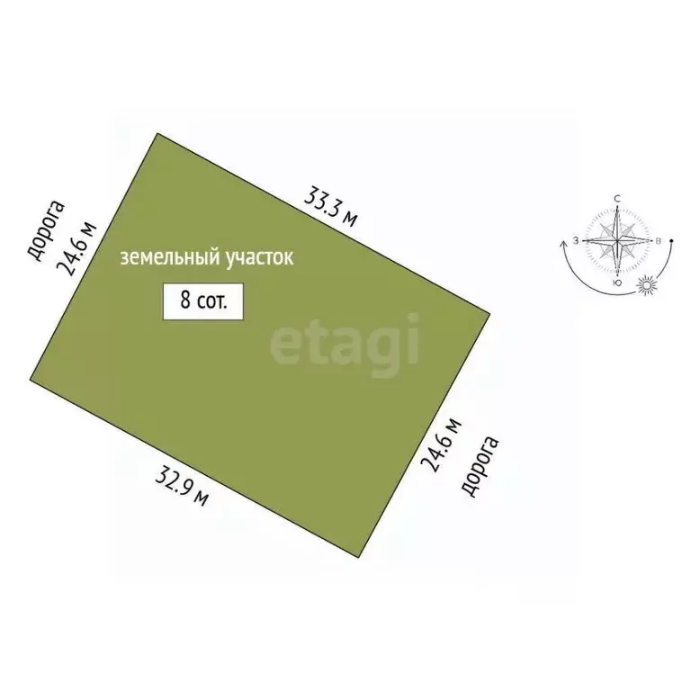 Участок в Башкортостан, Стерлитамакский район, Отрадовский сельсовет, ... - Фото 2