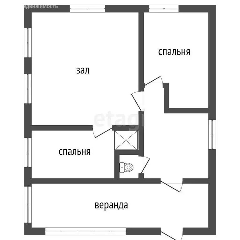 Дом в Качканар, улица Ермака (54.1 м) - Фото 1