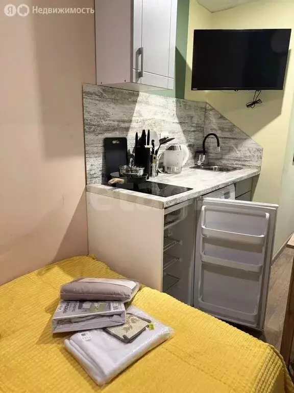 Квартира-студия: Санкт-Петербург, Рузовская улица, 33 (9.7 м) - Фото 1