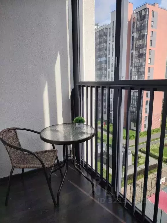 Студия Санкт-Петербург аллея Арцеуловская, 15 (28.0 м) - Фото 1