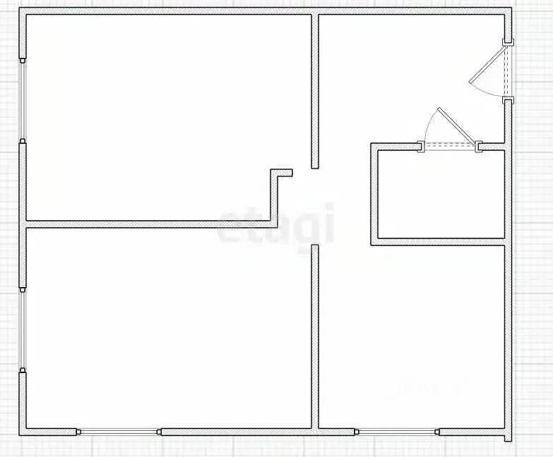2-к кв. Костромская область, Кострома проезд Макарьевский, 30 (45.4 м) - Фото 1