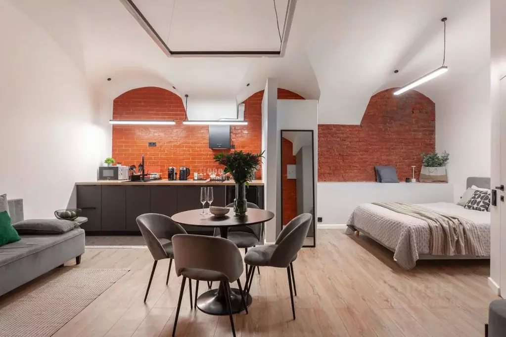 Студия Санкт-Петербург наб. Реки Фонтанки, 129 (38.0 м) - Фото 1