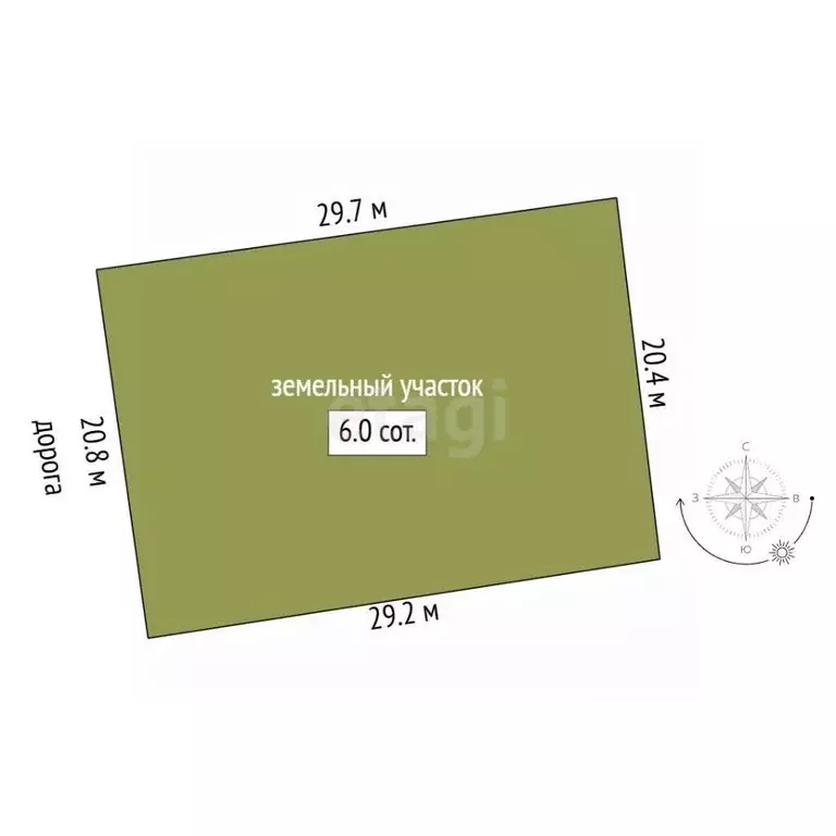 Участок в Ханты-Мансийский АО, Сургут Черемушки СТ, 17-я линия (6.04 ... - Фото 2