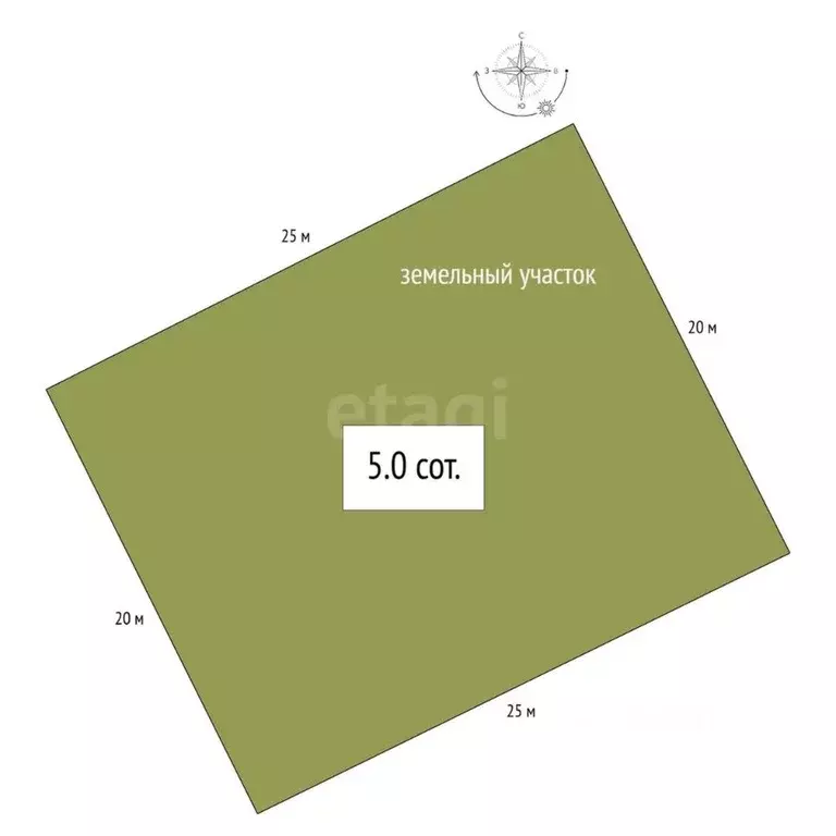 Участок в Новосибирская область, Новосибирский район, Морской ... - Фото 1