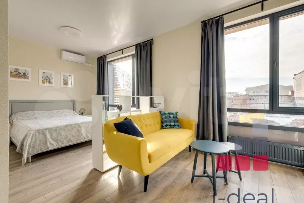 Квартира-студия, 34 м, 3/10 эт. - Фото 1