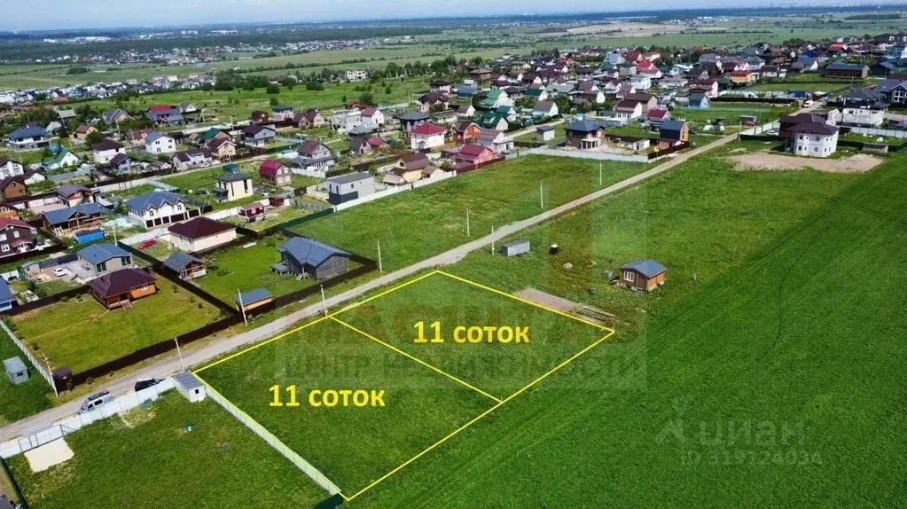 Участок в Ленинградская область, Ломоносовский район, Аннинское ... - Фото 0
