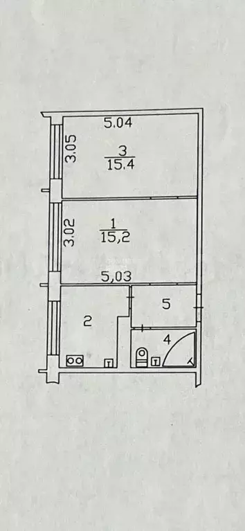 2-к. квартира, 44,9 м, 8/9 эт. - Фото 0