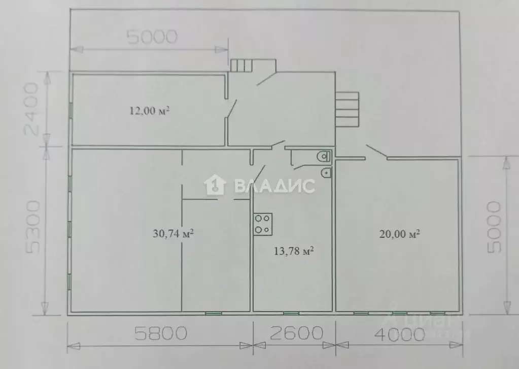 Дом в Нижегородская область, Нижний Новгород ул. Вали Котика, 56 (84 ... - Фото 2