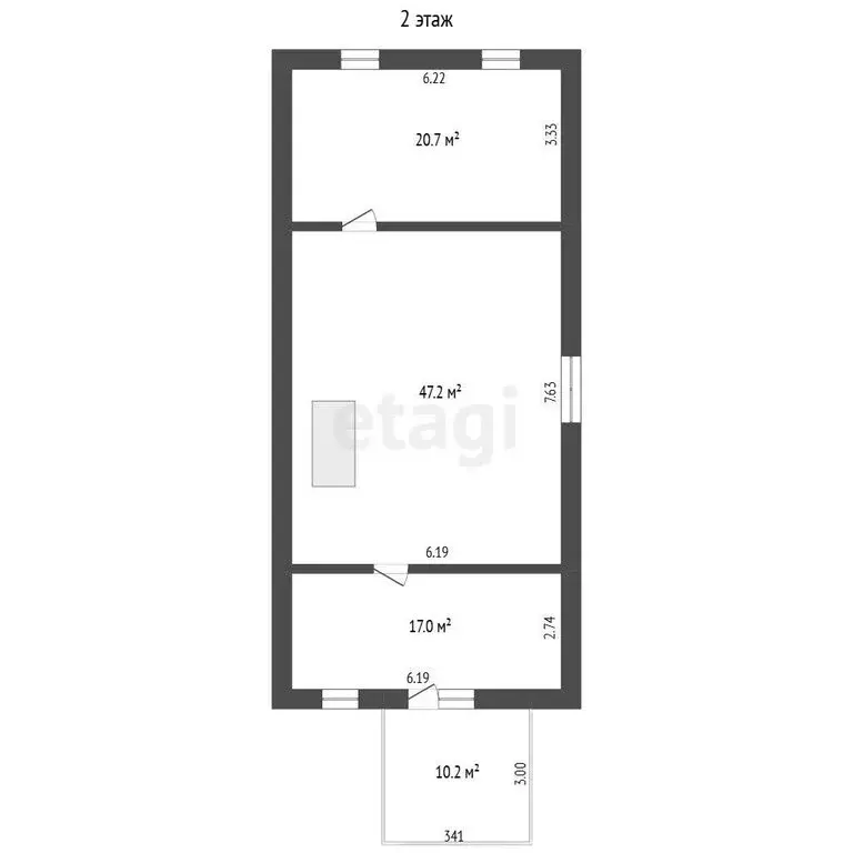 Дом в Самара, Четвёртая Кряжская улица (200 м) - Фото 2
