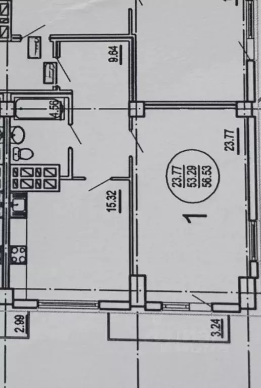 1-к кв. Самарская область, Самара ул. Буянова, 120 (53.0 м) - Фото 2