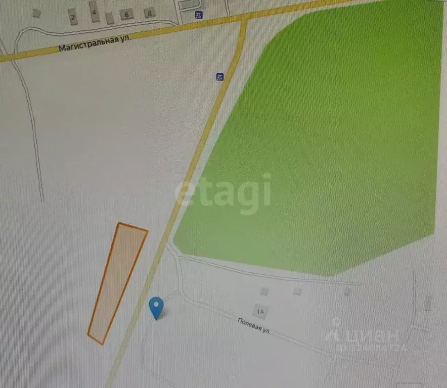 Участок в Амурская область, Благовещенский район, пос. Заречный  (50.0 ... - Фото 1