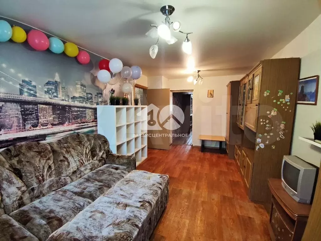 2-к. квартира, 45 м, 2/5 эт. - Фото 1