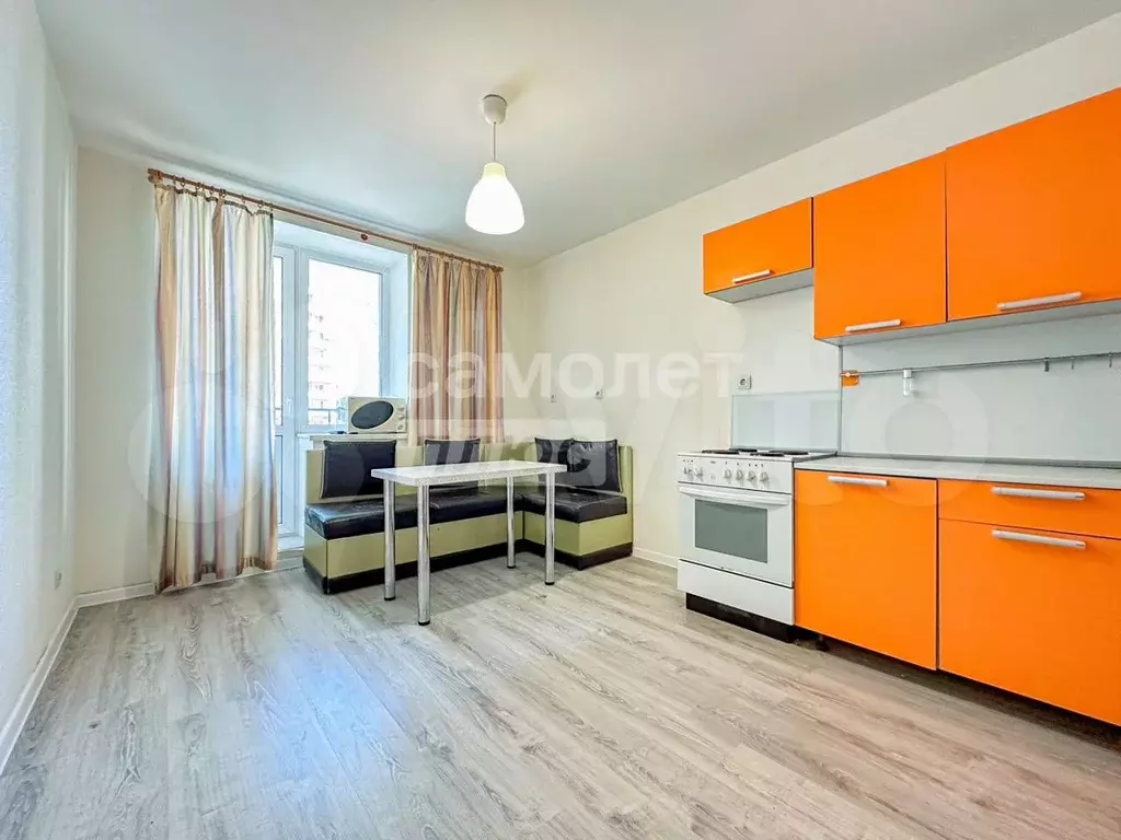 1-к. квартира, 39,9 м, 4/17 эт. - Фото 0