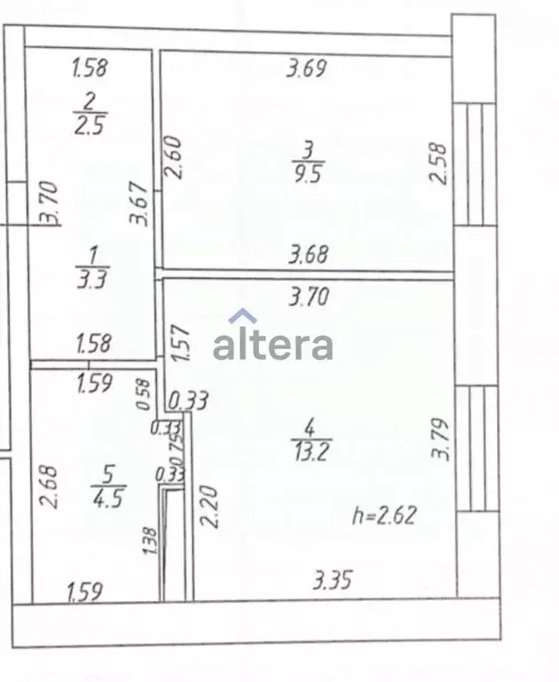 2-к кв. Татарстан, Казань Тэцевская ул., 4Д (33.0 м) - Фото 2