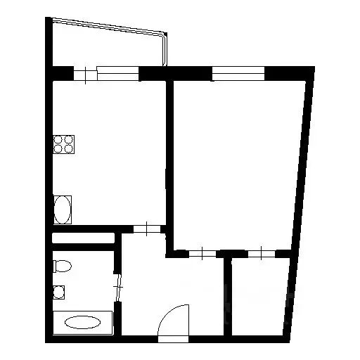 1-к кв. Санкт-Петербург Ленинский просп., 64к1 (46.4 м) - Фото 2