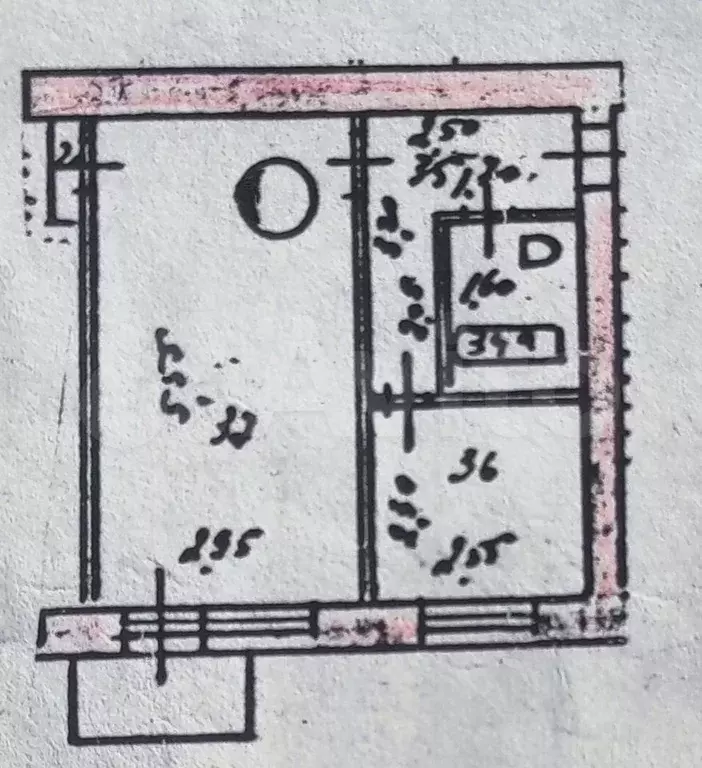 1-к. квартира, 31 м, 3/3 эт. - Фото 0