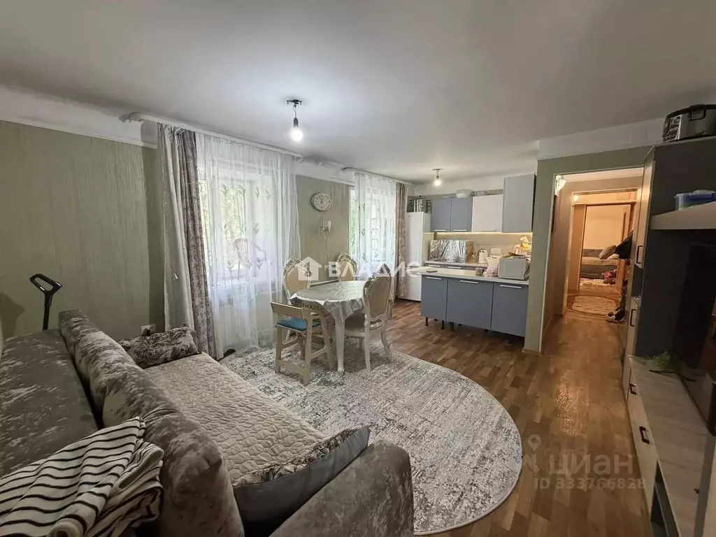 3-к кв. Бурятия, Улан-Удэ ул. Буйко, 28А (57.4 м) - Фото 2