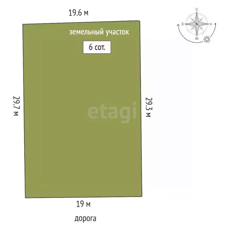 Участок в Ростовская область, Аксайский район, Щепкинское с/пос, пос. ... - Фото 2