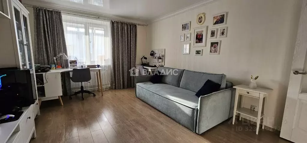 1-к кв. Владимирская область, Владимир Коммунар мкр, Песочная ул., 2д ... - Фото 2