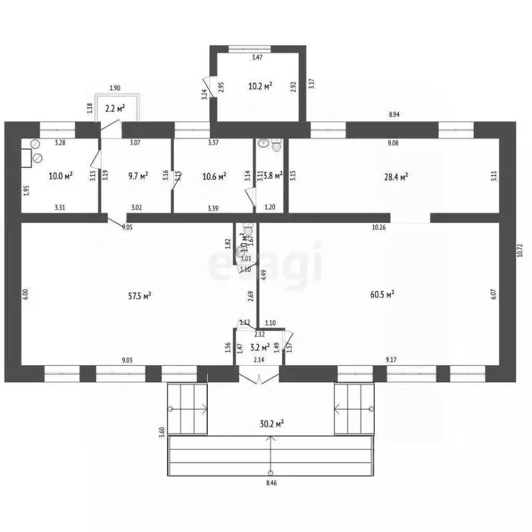 Торговая площадь в Тамбовская область, Знаменка рп пл. Красная, 14 ... - Фото 2