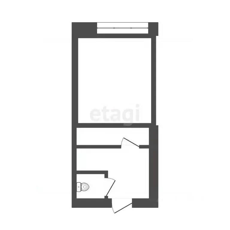 Студия Тюменская область, Тюмень ул. Энергетиков, 60а (13.9 м) - Фото 1