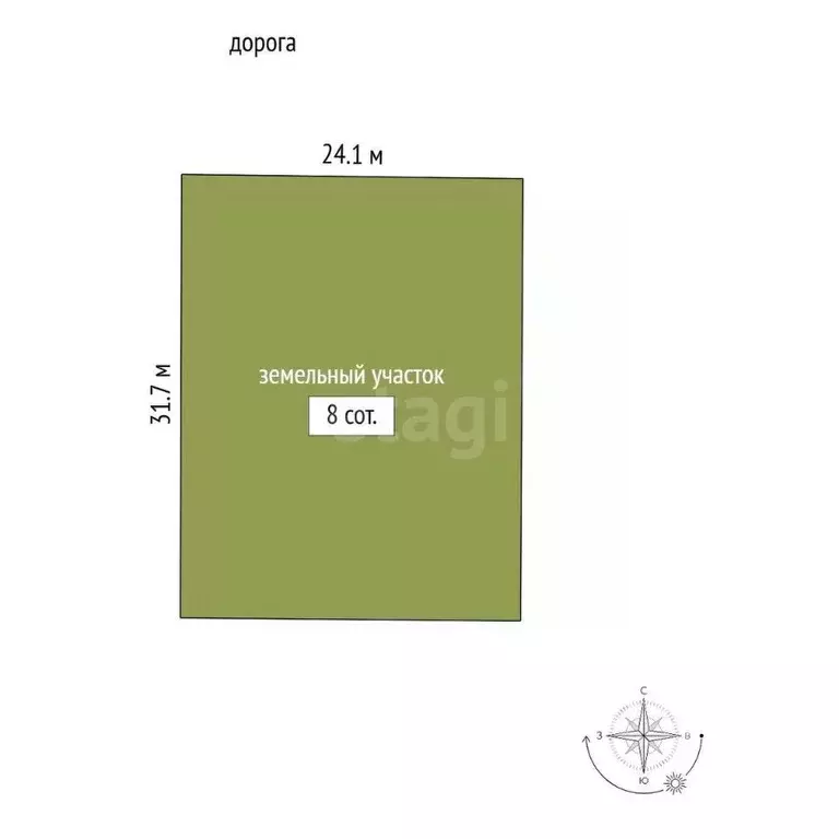 Участок в Крым, Симферопольский район, Урожайновское с/пос, Протон ... - Фото 2