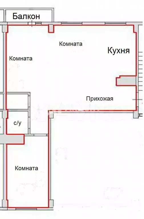 3-к. квартира, 73,7 м, 5/10 эт. - Фото 0