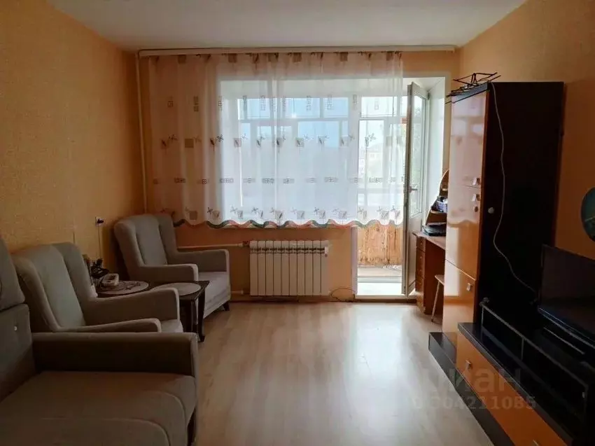 1-к кв. Курганская область, Курган Заозерный жилрайон, 3-й мкр, 3 ... - Фото 0