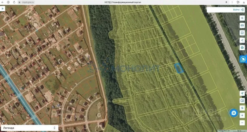Участок в Нижегородская область, Дальнеконстантиновский муниципальный ... - Фото 1