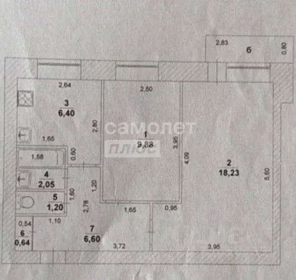 2-к кв. Ульяновская область, Ульяновск Кузоватовская ул., 43 (45.0 м) - Фото 1