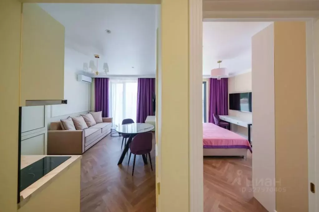 1-к кв. Краснодарский край, Сочи ул. Володарского, 6к3 (45.1 м) - Фото 2