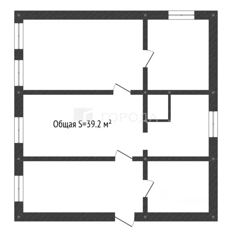 Дом в Кемеровская область, Осинники пер. 3-й Интегральный, 1А (39 м) - Фото 2
