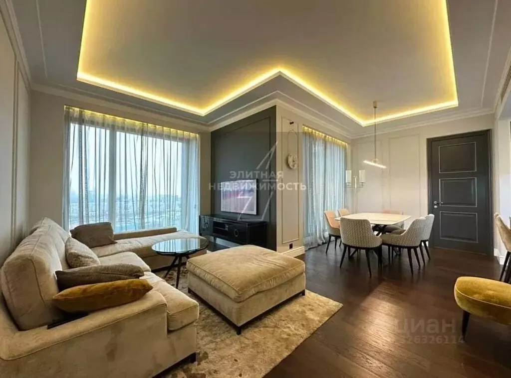 3-к кв. Москва Ленинградский просп., 37/4 (82.0 м) - Фото 1