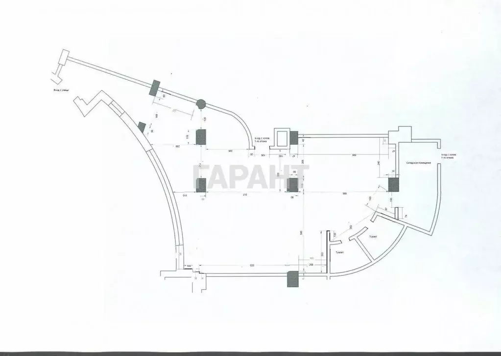 Помещение свободного назначения в Москва просп. Вернадского, 92 (160 ... - Фото 2