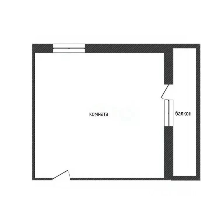 Комната Ленинградская область, Кириши ул. Нефтехимиков, 25 (16.9 м) - Фото 2