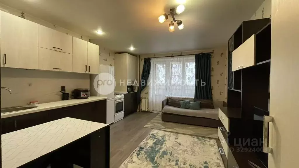 Студия Рязанская область, Рязань ул. Большая, 106к1 (22.0 м) - Фото 1