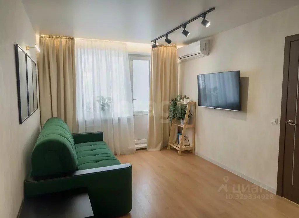 Квартира, 2 комнаты, 43.1 м - Фото 1