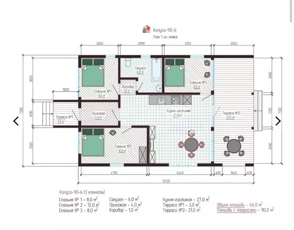 Дом в Калужская область, Малоярославецкий муниципальный округ, ... - Фото 2