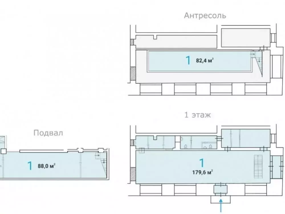Торговая площадь в Москва Ленинградский просп., 77К4 (350 м) - Фото 2