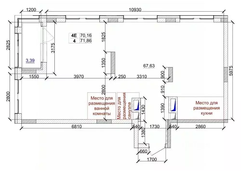 4-к кв. Кемеровская область, Кемерово ул. Дружбы, 9 (71.86 м) - Фото 0
