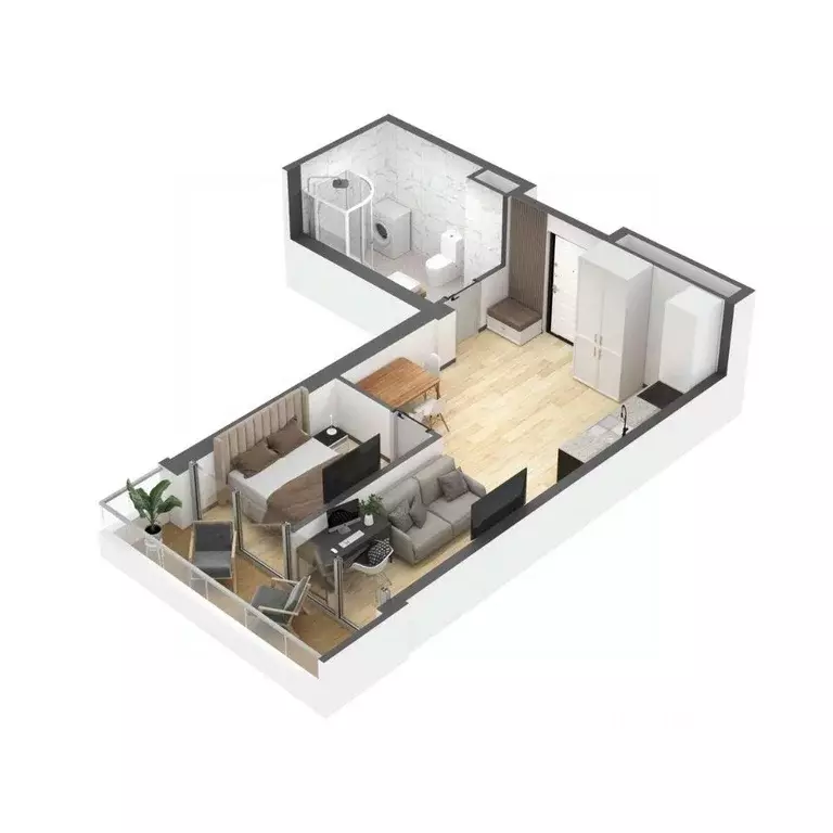 1-к кв. Крым, Ялта муниципальный округ, Кацивели пгт Крымский квартал ... - Фото 1